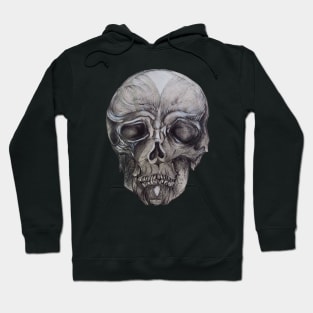 Original Drawing of a Skull Hoodie